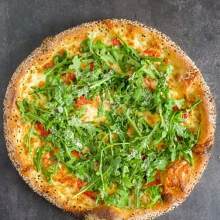 Fresh Mozzarella & Roasted Pepper Pie
